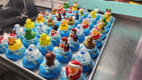 Holiday Duck Donut Bath Bomb