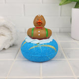 Holiday Duck Donut Bath Bomb