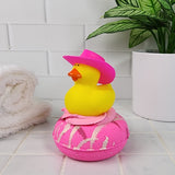 Yee-Hot Pink Duck Donut Bath Bomb