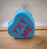 Conversation Heart Bath Bomb