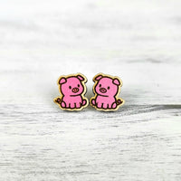 Piggy Stud Earrings