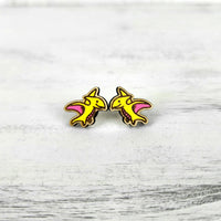 Pterodactyl Stud Earrings