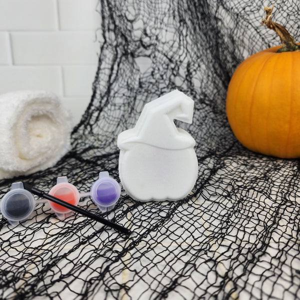 Paint Your Own Pumpkin Bath Bomb
