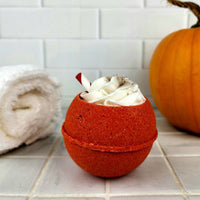 Pumpkin Spice Latte Bath Bomb