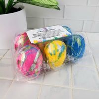 6 Pack Egg Bath Bombs