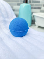 Blue Raspberry Slushie Round Bath Bomb