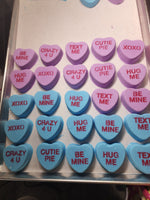 Conversation Heart Bath Bomb